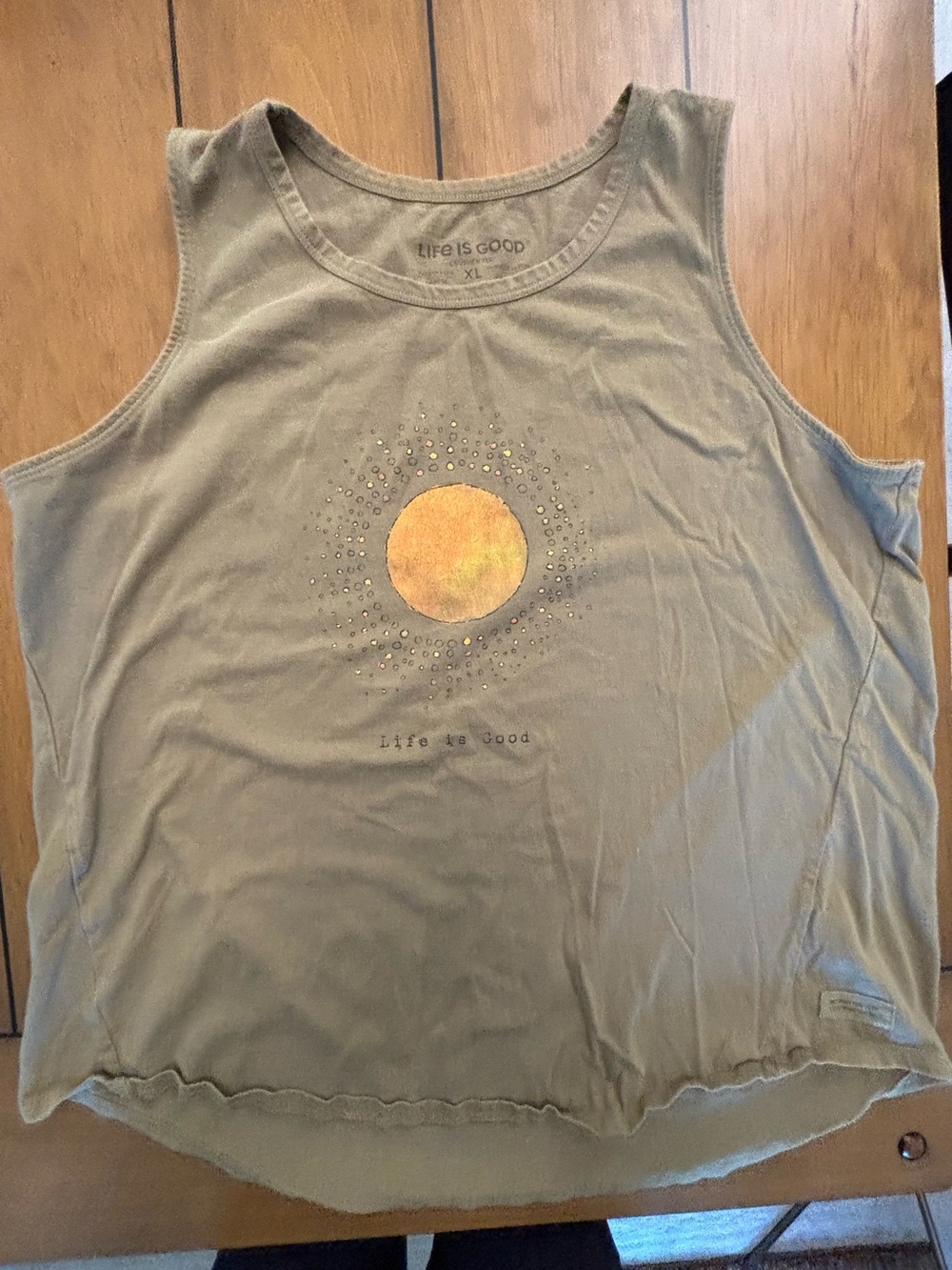 Life is Good Sun Graphic Tank Top XL - Picture 3 of 6